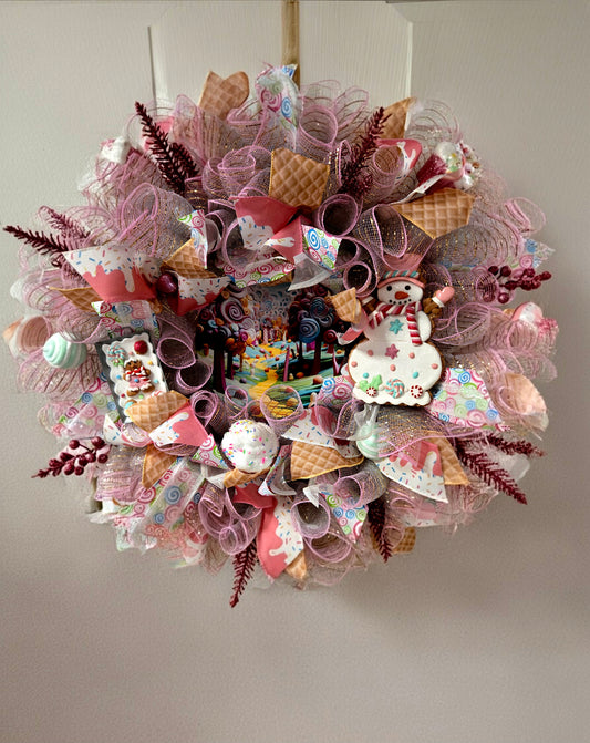 CandyLand 18in Wreath