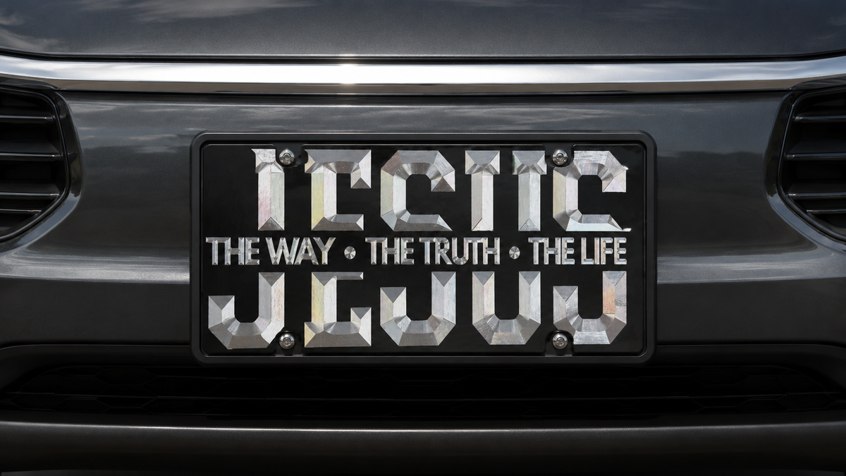 Custom License Plate