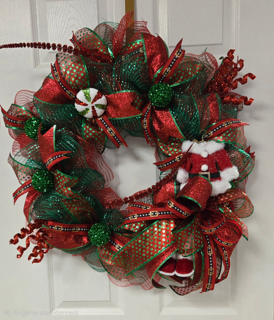 Festive Christmas Wreath