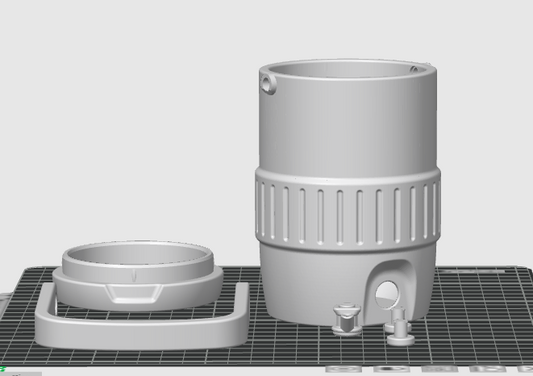 Sports-Themed 3D Can Cooler