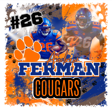 🏈 Editable Football Player Canva Template Bundle | Custom Football Graphic | Sports Player Design