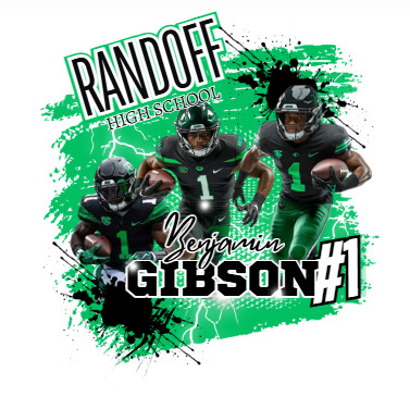 🏈 Editable Football Player Canva Template Bundle | Custom Football Graphic | Sports Player Design