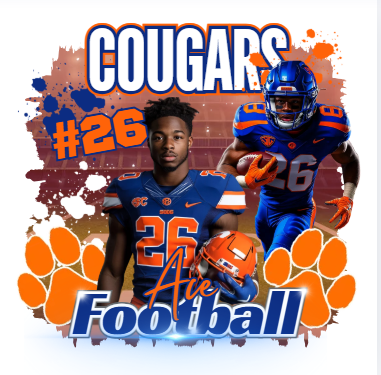 🏈 Editable Football Player Canva Template Bundle | Custom Football Graphic | Sports Player Design