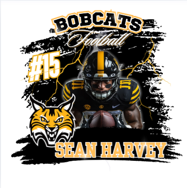 🏈 Editable Football Player Canva Template Bundle | Custom Football Graphic | Sports Player Design