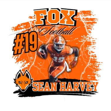 🏈 Editable Football Player Canva Template Bundle | Custom Football Graphic | Sports Player Design